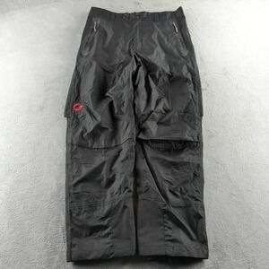 Mammut Pants Mens 2XL Black Ski Snow Shell Hiking Outdoors Mountain Gear